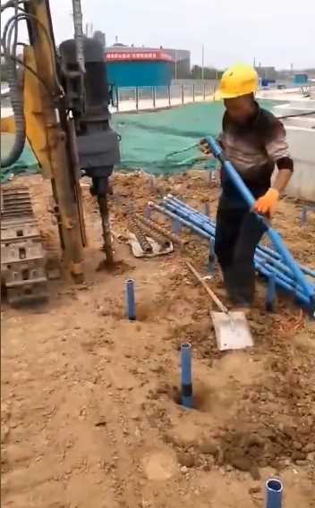 忻州河曲县袖阀管注浆